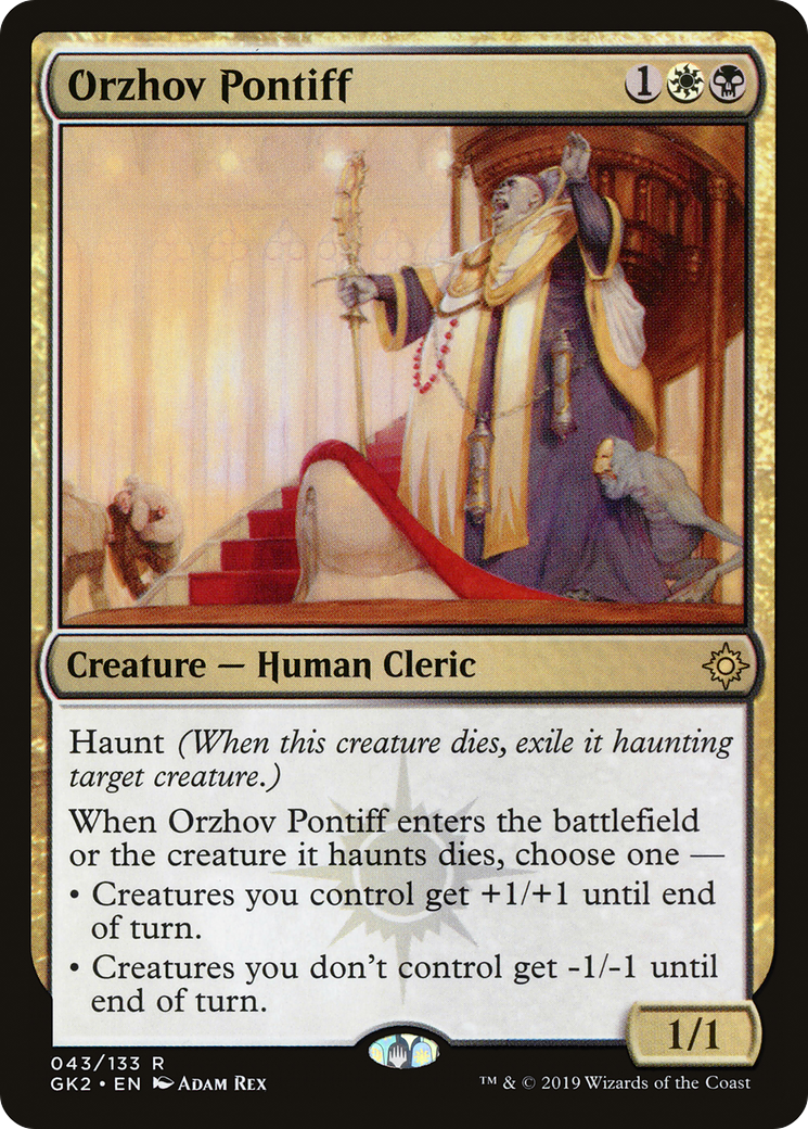 Orzhov Pontiff (GK2-043) [Misc] RNA Guild Kit MTG Single Wizards of the Coast