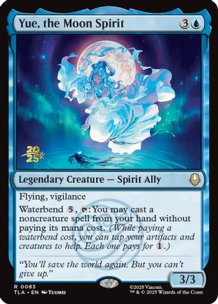 Yue, the Moon Spirit (PRE-083) [Prerelease Cards] Foil MTG Single Prerelease Cards