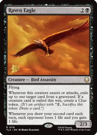 Raven Eagle (PRE-116) [Prerelease Cards] Foil MTG Single Prerelease Cards