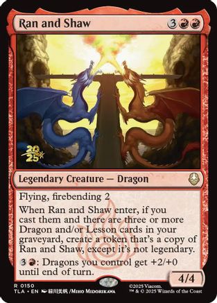 Ran and Shaw (PRE-150) [Prerelease Cards] Foil MTG Single Prerelease Cards