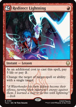 Redirect Lightning (PRE-151) [Prerelease Cards] Foil MTG Single Prerelease Cards