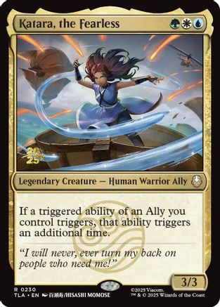 Katara, the Fearless (PRE-230) [Prerelease Cards] Foil MTG Single Prerelease Cards