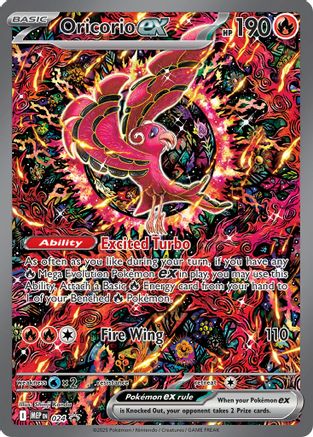 Oricorio ex - 024 (24) Holofoil [ME Mega Evolution Promo] Pokemon Single Pokémon
