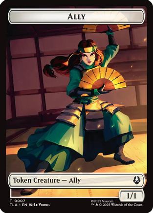 Ally (0007) // Clue (0018) Double-Sided Token (TLA-7 // 18) [Avatar: The Last Airbender] MTG Single Wizards of the Coast