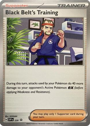Black Belt's Training - 220 (220) [Promos: SV Promo Cards] Pokemon Single Pokémon