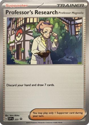 Professor's Research - 223 (223) [Promos: SV Promo Cards] Pokemon Single Pokémon