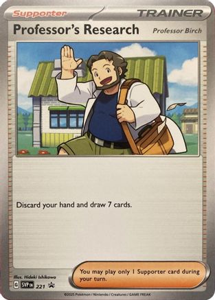 Professor's Research - 221 (221) [Promos: SV Promo Cards] Pokemon Single Pokémon