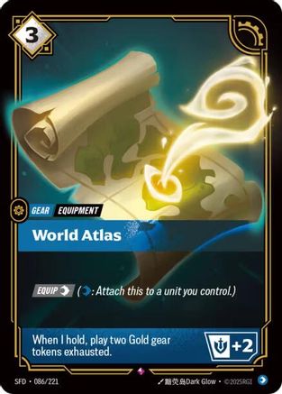 World Atlas (086/221) [Spiritforged] Foil Riftbound Singles Riot Games