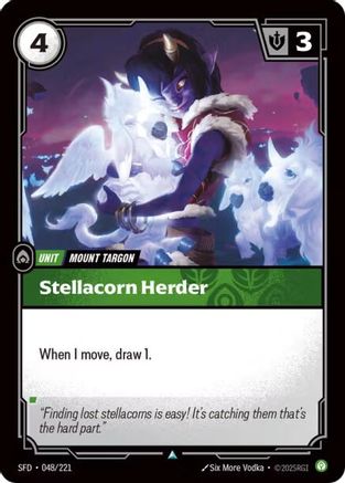 Stellacorn Herder (048/221) [Spiritforged] Riftbound Singles Riot Games