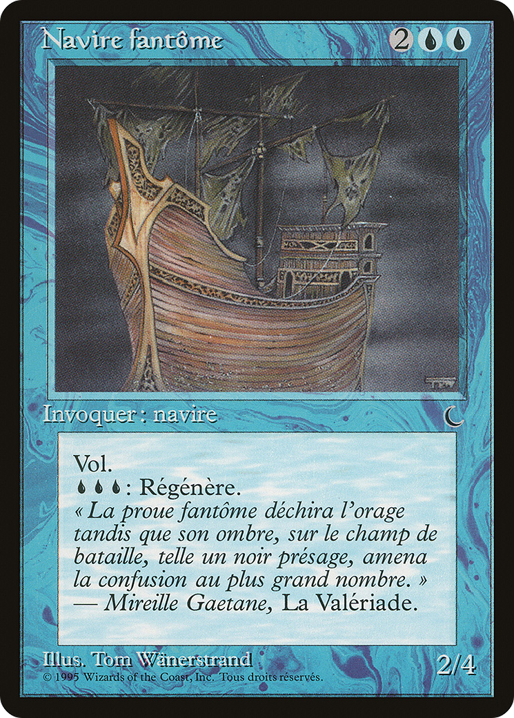 Ghost Ship (French) - "Navire fantome" (REN-) [Renaissance] MTG Single Wizards of the Coast
