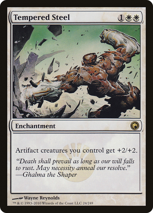 Tempered Steel (SOM-024) [Scars of Mirrodin] MTG Single Wizards of the Coast