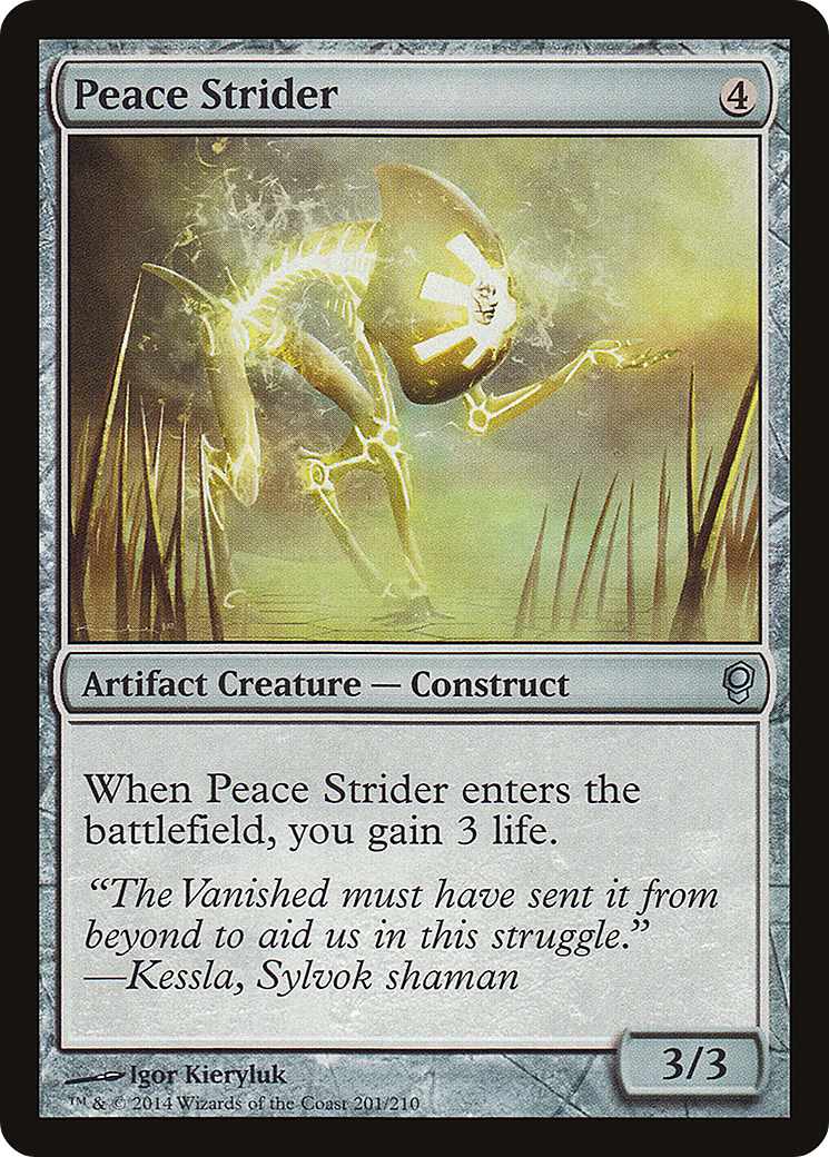 Peace Strider (CNS-201) [Conspiracy] Foil MTG Single Wizards of the Coast