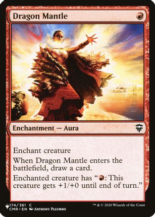 Dragon Mantle (LIST-174) [Mystery Booster] The List Reprints MTG Single Wizards of the Coast