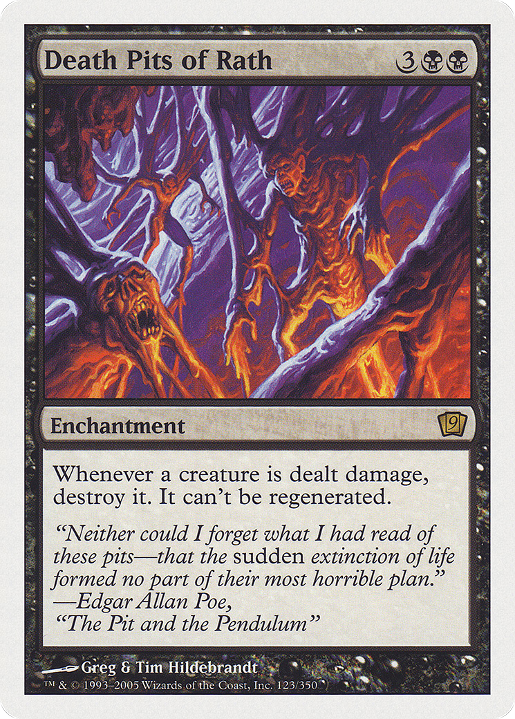 Death Pits of Rath (9ED-123) [9th Edition] MTG Single Wizards of the Coast