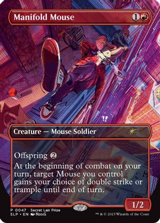 Manifold Mouse (SLP-047) - Secret Lair Showdown MTG Single Secret Lair Showdown