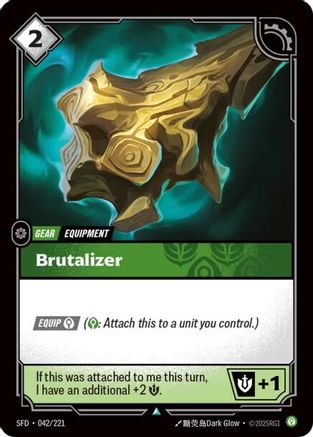 Brutalizer (042/221) [Spiritforged] Foil Riftbound Singles Riot Games