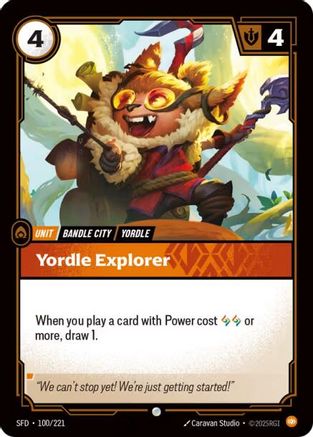 Yordle Explorer (100/221) [Spiritforged] Foil Riftbound Singles Riot Games