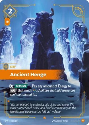 Ancient Henge (117/221) [Spiritforged] Foil Riftbound Singles Riot Games