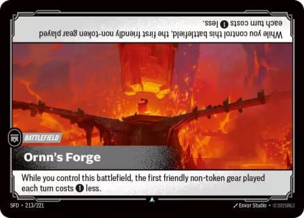 Ornn's Forge (213/221) [Spiritforged] Foil Riftbound Singles Riot Games