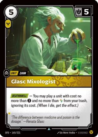 Glasc Mixologist (165/221) [Spiritforged] Riftbound Singles Riot Games