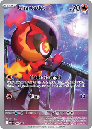 Charcadet - 022 (22) Holofoil [ME Mega Evolution Promo] Pokemon Single Pokémon