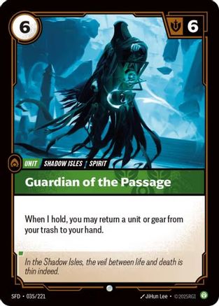 Guardian of the Passage (035/221) [Spiritforged] Riftbound Singles Riot Games