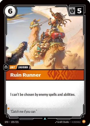 Ruin Runner (105/221) [Spiritforged] Foil Riftbound Singles Riot Games