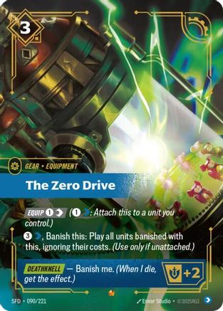 The Zero Drive (090/221) [Spiritforged] Foil Riftbound Singles Riot Games
