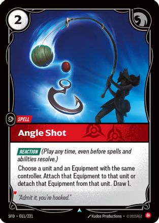 Angle Shot (011/221) [Spiritforged] Foil Riftbound Singles Riot Games