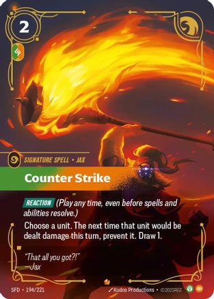 Counter Strike (194/221) [Spiritforged] Foil Riftbound Singles Riot Games