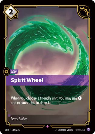 Spirit Wheel (144/221) [Spiritforged] Foil Riftbound Singles Riot Games