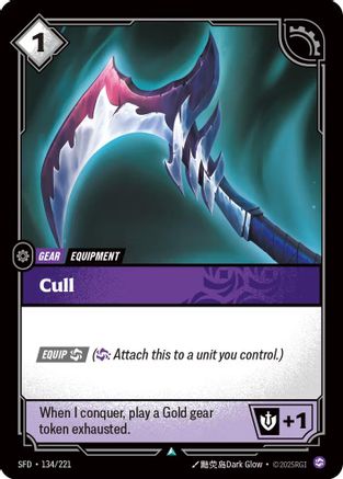 Cull (134/221) [Spiritforged] Foil Riftbound Singles Riot Games