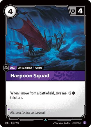 Harpoon Squad (137/221) [Spiritforged] Foil Riftbound Singles Riot Games