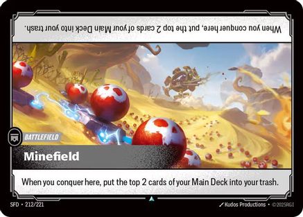 Minefield (212/221) [Spiritforged] Foil Riftbound Singles Riot Games