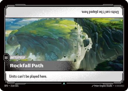 Rockfall Path (216/221) [Spiritforged] Riftbound Singles Riot Games