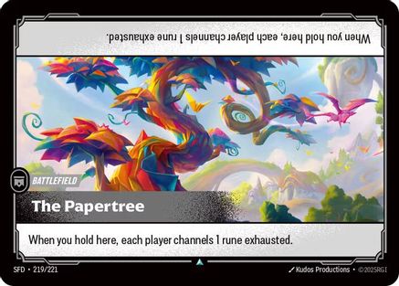 The Papertree (219/221) [Spiritforged] Foil Riftbound Singles Riot Games