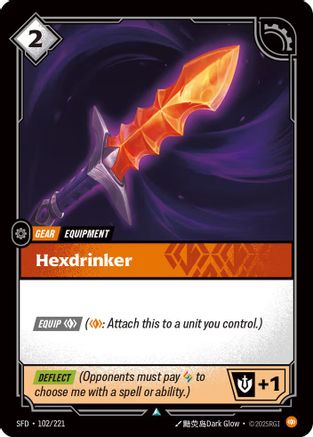 Hexdrinker (102/221) [Spiritforged] Foil Riftbound Singles Riot Games