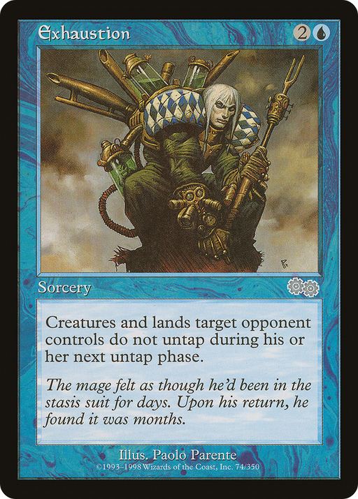 Exhaustion (USG-074) [Urza's Saga] MTG Single Wizards of the Coast