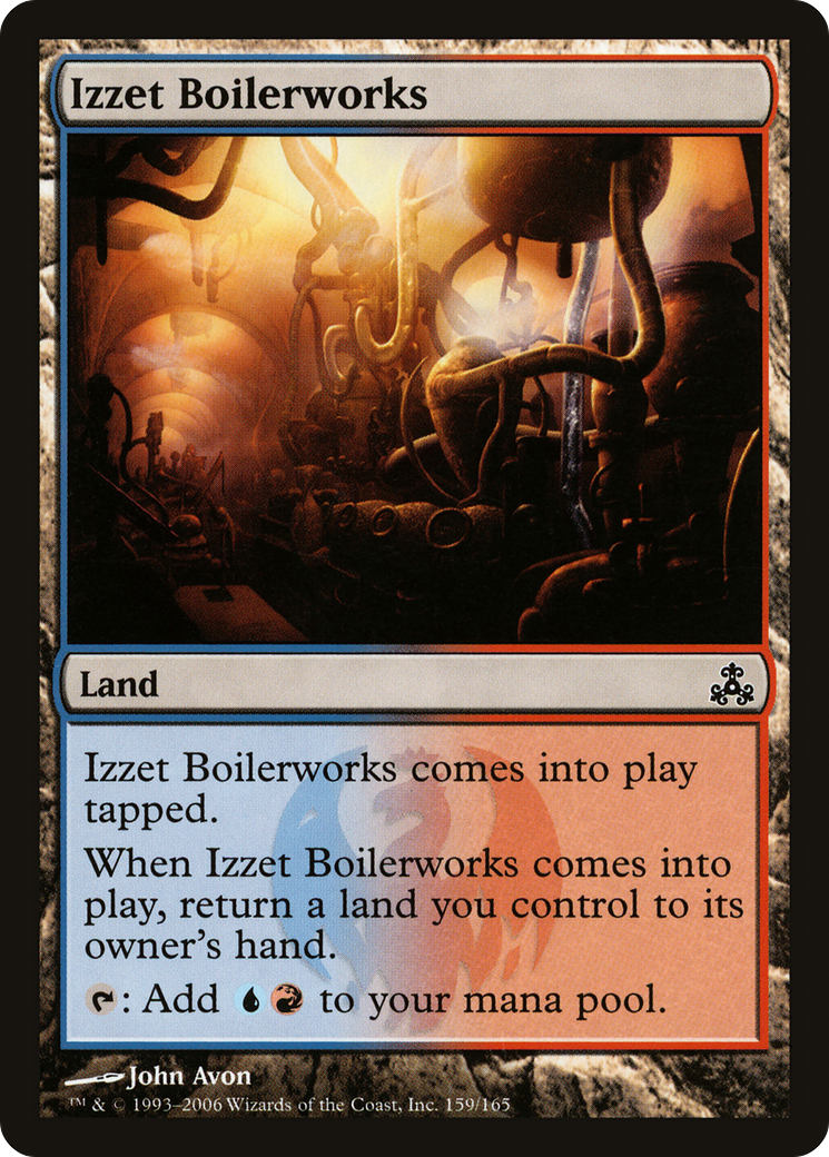 Izzet Boilerworks (GPT-159) [Guildpact] MTG Single Wizards of the Coast