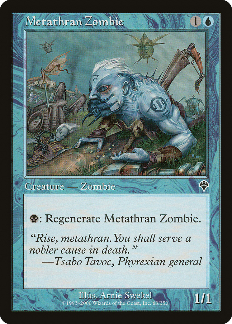 Metathran Zombie (INV-063) [Invasion] MTG Single Wizards of the Coast