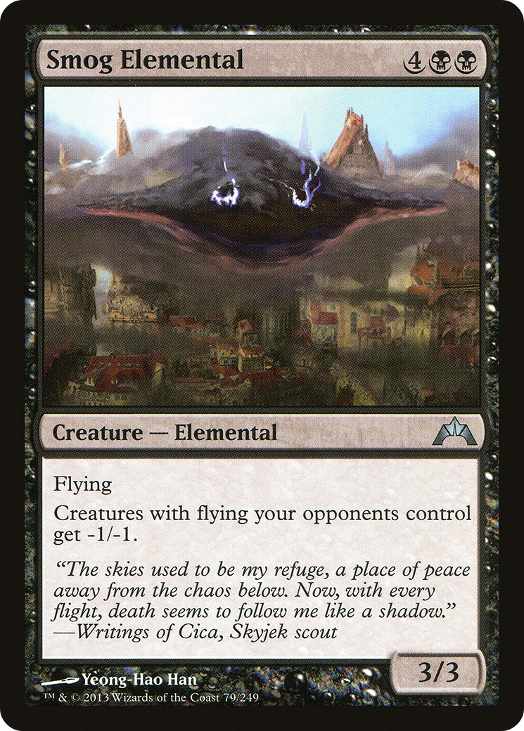 Smog Elemental (GTC-079) [Gatecrash] MTG Single Wizards of the Coast
