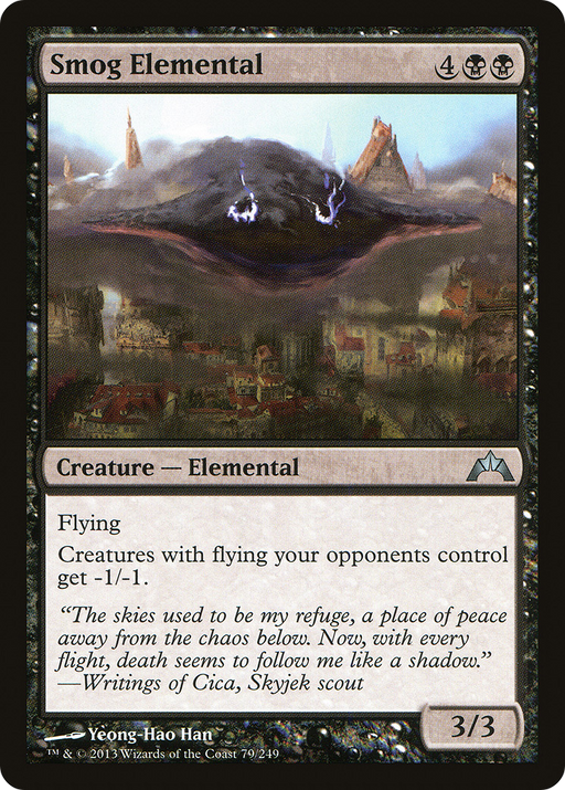 Smog Elemental (GTC-079) [Gatecrash] MTG Single Wizards of the Coast