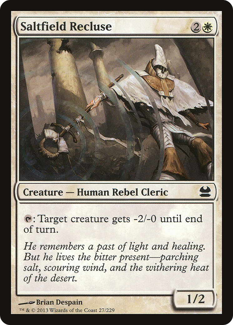 Saltfield Recluse (MMA-027) [Modern Masters] MTG Single Modern Masters
