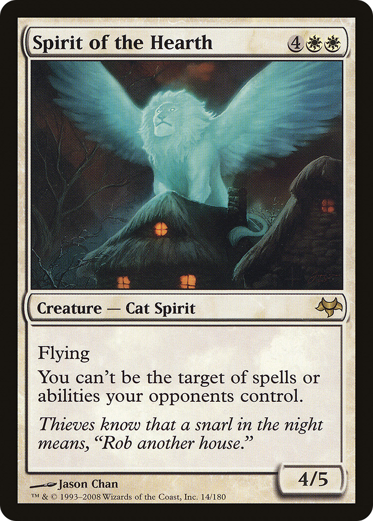 Spirit of the Hearth (EVE-014) [Eventide] MTG Single Wizards of the Coast