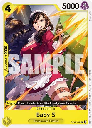 Baby 5 (Tournament Pack 2026 Vol. 1) (OP12-112) [One Piece Promotion Cards] One Piece Single Bandai