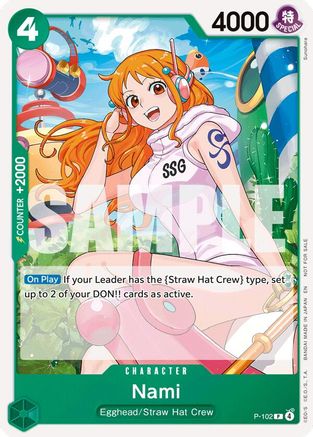 Nami (Store Tournament 2025 Vol. 4) (P-102) [One Piece Promotion Cards] One Piece Single Bandai