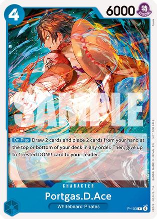 Portgas.D.Ace (Store Tournament 2025 Vol. 4) (P-103) [One Piece Promotion Cards] One Piece Single Bandai