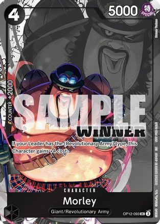 Morley (Winner Pack 2026 Vol. 1) (OP12-093) [One Piece Promotion Cards] Foil One Piece Single Bandai