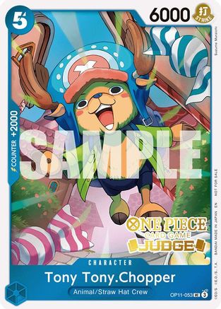Tony Tony.Chopper (Judge Pack Vol. 7) (OP11-053) [One Piece Promotion Cards] Foil One Piece Single Bandai