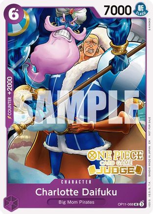 Charlotte Daifuku (Judge Pack Vol. 7) (OP11-068) [One Piece Promotion Cards] Foil One Piece Single Bandai